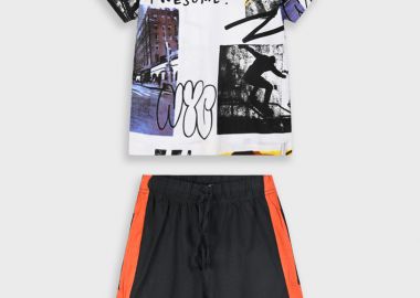 Μακό σετ 2 τεμαχίων για αγόρι | ΜΑΥΡΟ - Energiers - 